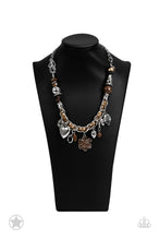 Load image into Gallery viewer, Paparazzi Necklace π Charmed, I Am Sure - Brown
