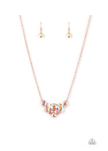 Load image into Gallery viewer, Lavishly Loaded - Copper IRIDESCENT Necklace