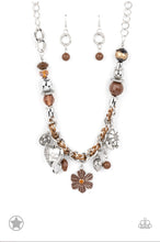 Load image into Gallery viewer, Paparazzi Necklace π Charmed, I Am Sure - Brown