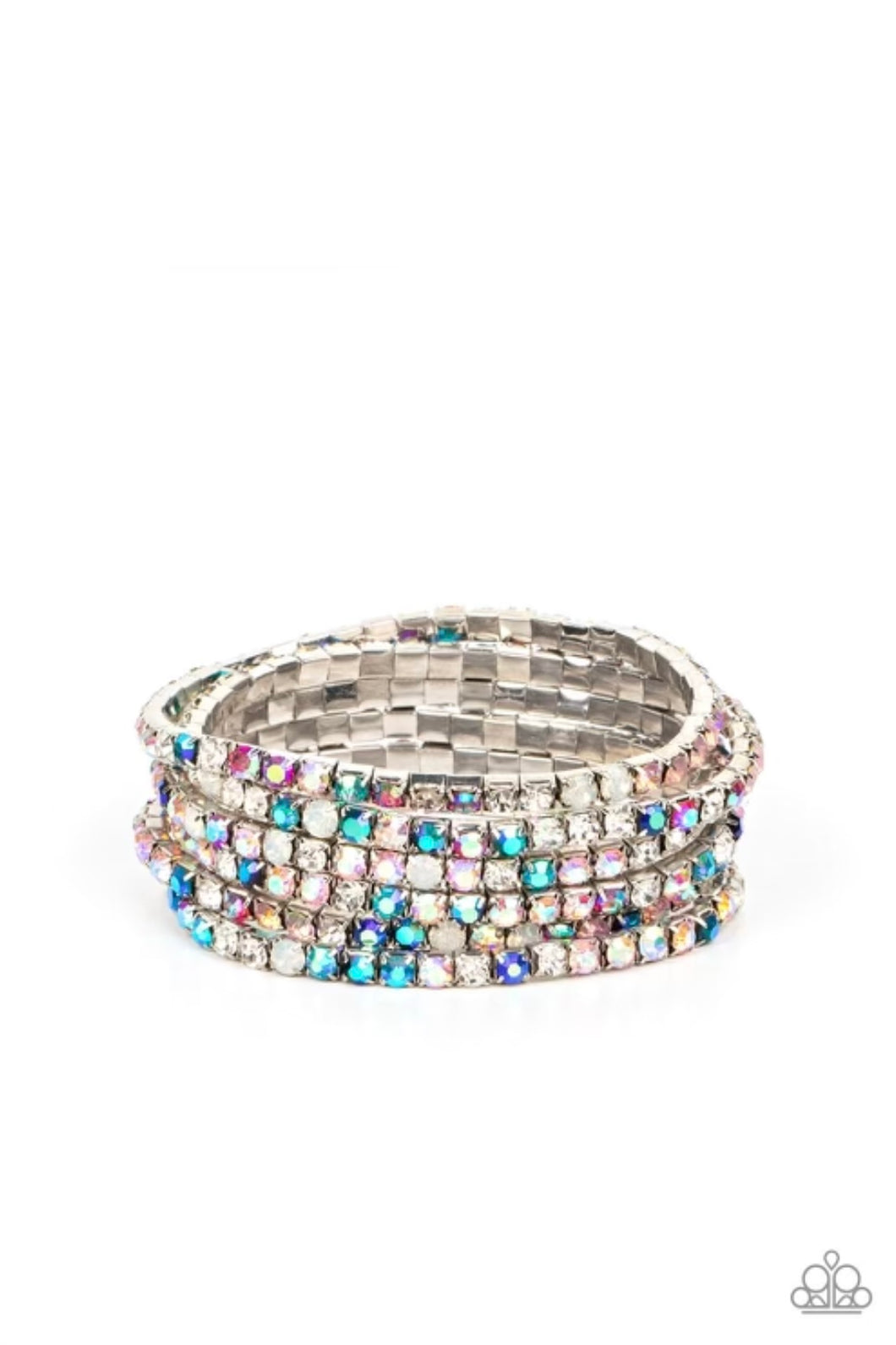 Paparazzi Bracelet ~ Rock Candy Rage - Multi