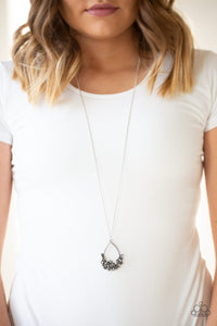 Paparazzi Necklace 💎 Couture Crash Course - Silver