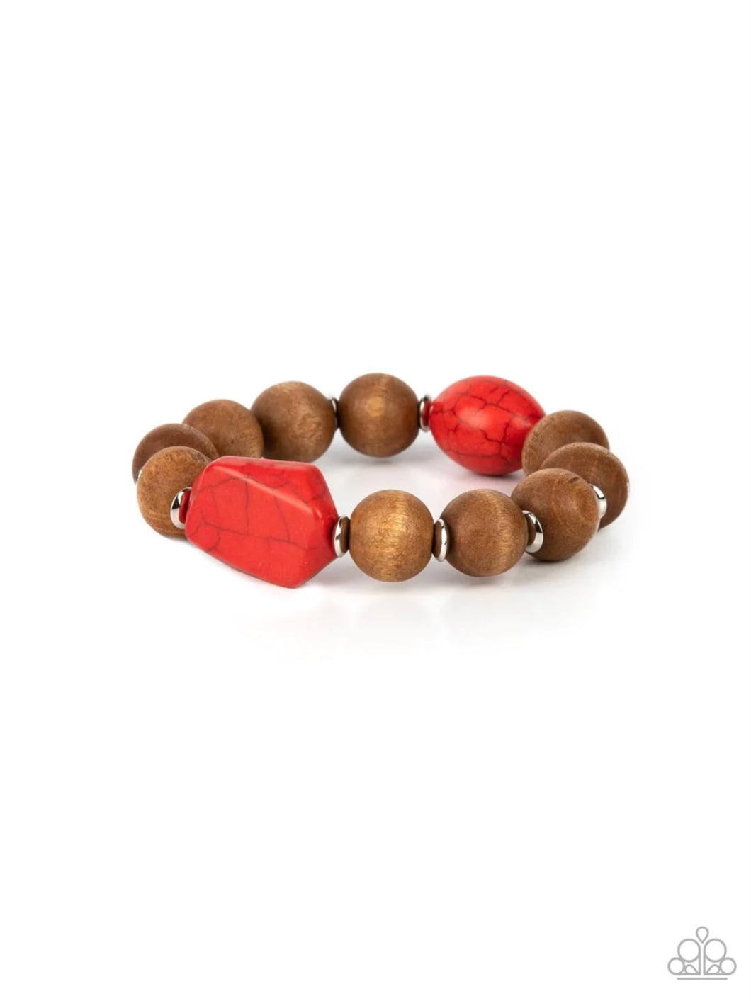 Abundantly Artisan - Red  Bracelet