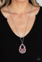 Load image into Gallery viewer, Paparazzi Necklace 💎 High Society Stargazing - Red
