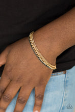 Load image into Gallery viewer, Industrial Icon - Gold Bracelet
