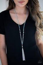 Load image into Gallery viewer, Paparazzi Necklace 💎 Tassel Takeover - Blue
