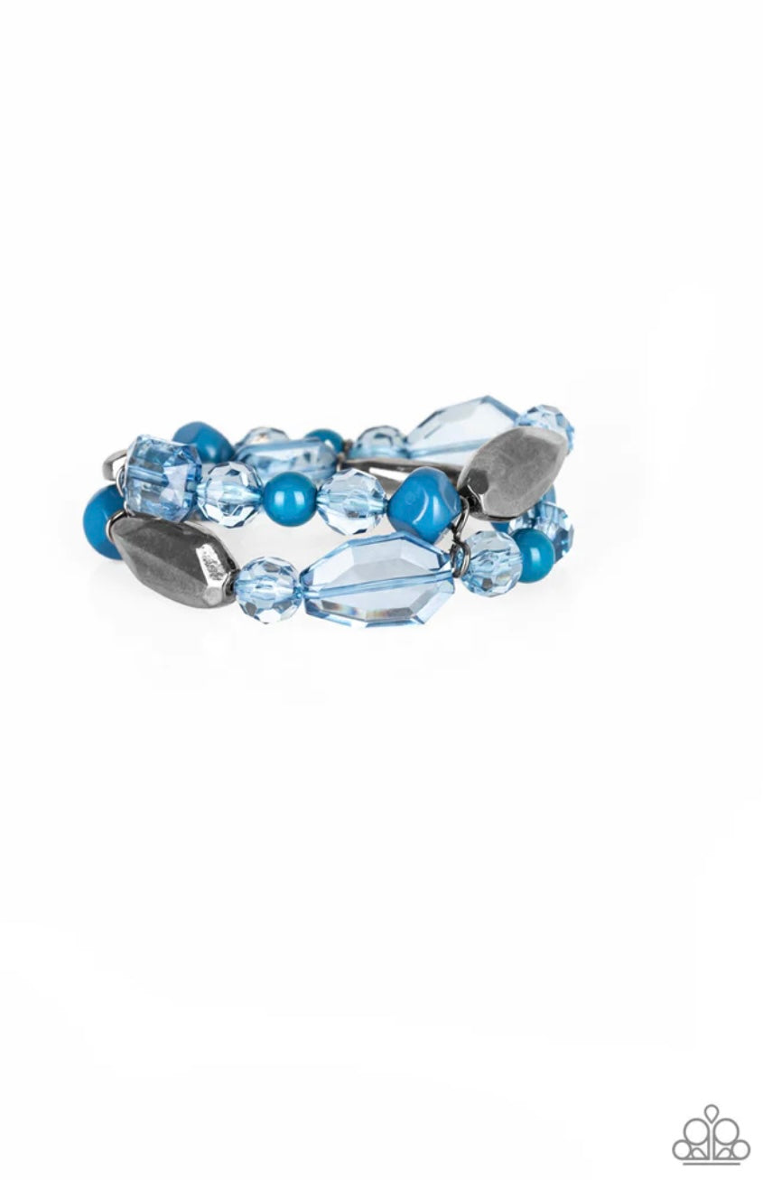 Blue Paparazzi - Bracelet