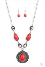 Load image into Gallery viewer, Saguaro Soul Trek - Red Necklace
